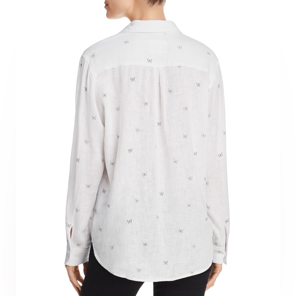 Rails Charli Butterfly-Print Blouse - image 2